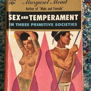 Vintage Paperback Sex and Temperament 1955 edition